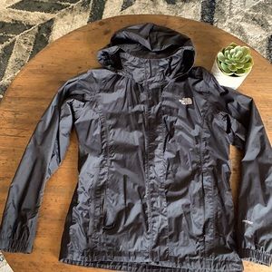 The North Face Womens Medium Shell Waterproof jacket Black